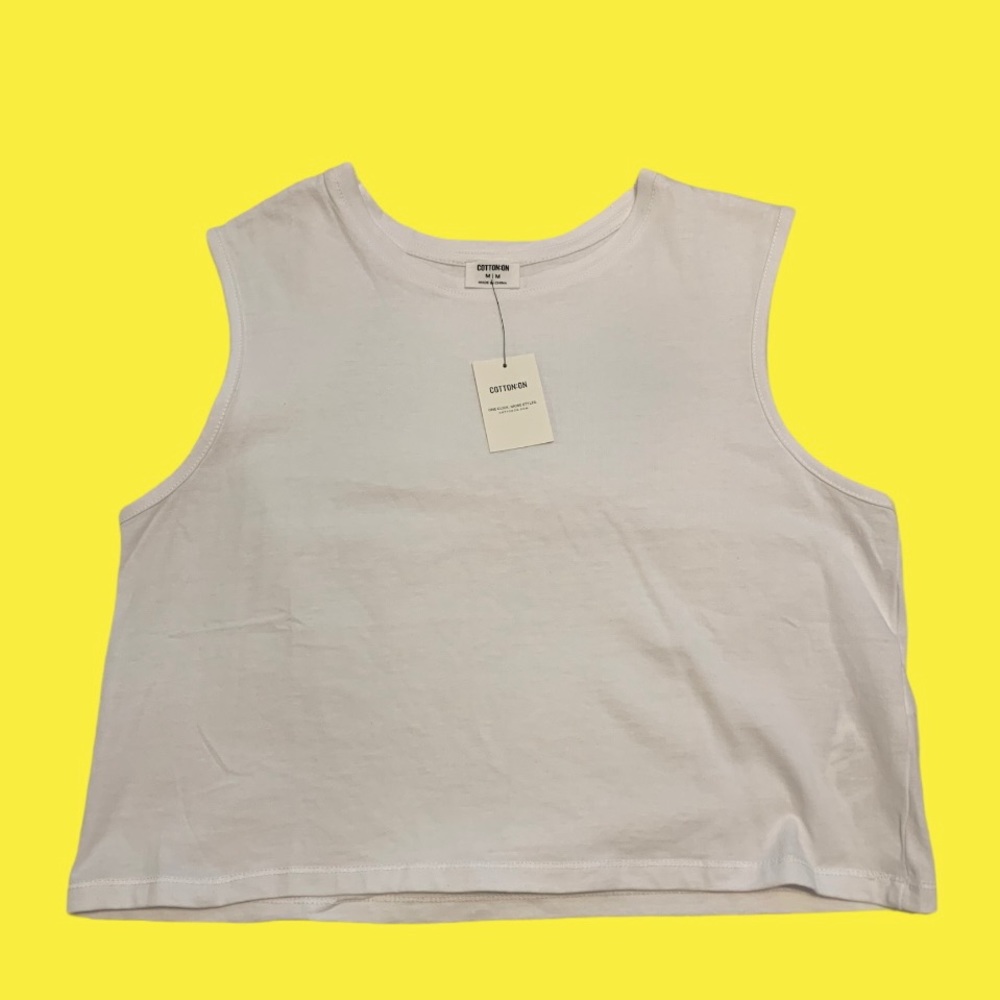 White Tank Top